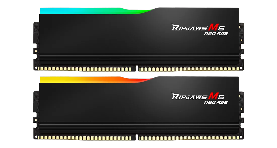 RAM G.SKELL Ripjaws M5 Neo RGB DDR5-6000 32GB (2x16GB) RAM G.SKELL Ripjaws M5 Neo RGB DDR5-6000 32GB (2x16GB)